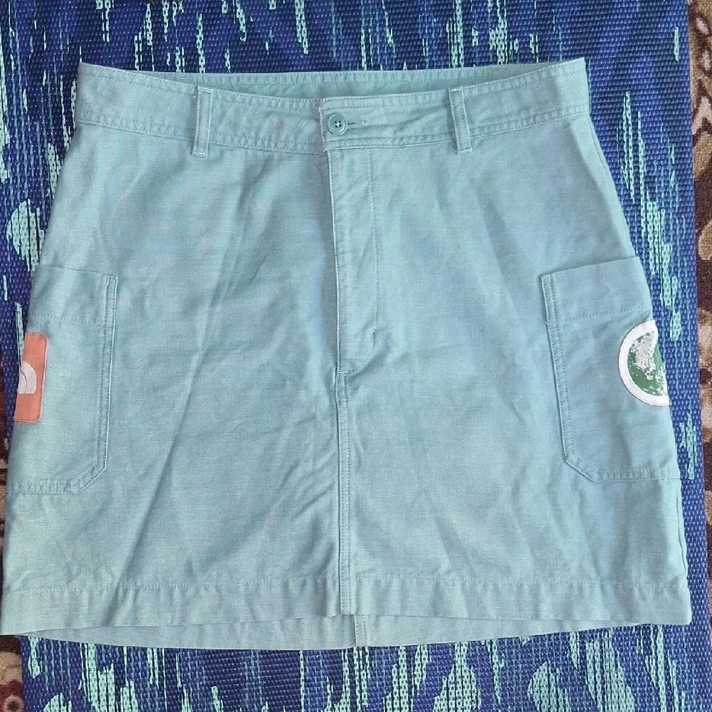 The North Face Light Blue Midi Skirt